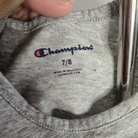 Champion Girls Graphic T-Shirt Bundle Size 7/8 – Strong Brave Kind + Just Be You - Picture 5 of 6